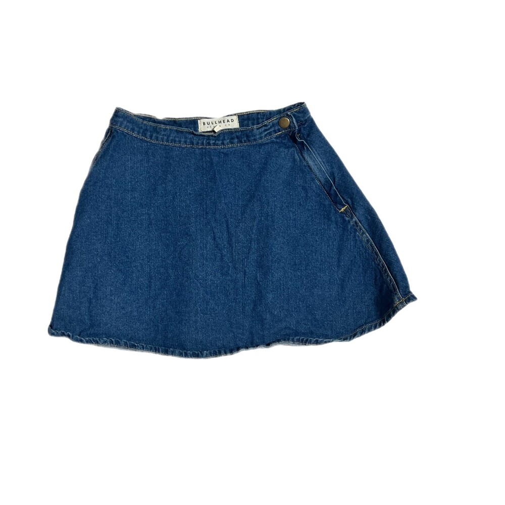 Denim Mini Skirt, Size 24, Bullhead